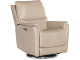 Hooker Furniture Living Room Soiree Zero Gravity Swivel w/PWR Headrest and Lumbar